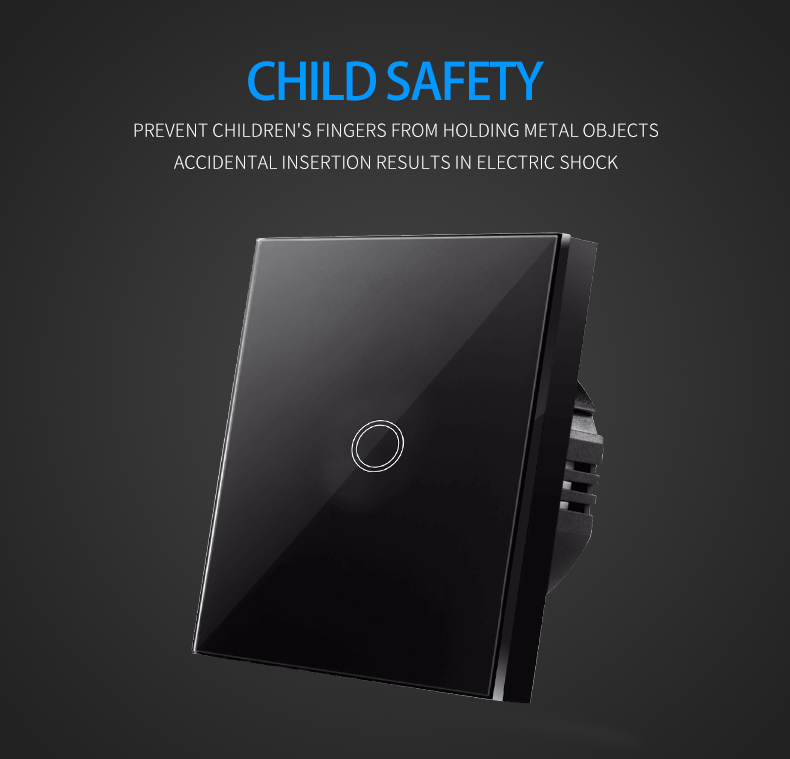 AXUS EU smart home switch AC100-240V with LED backlight _1