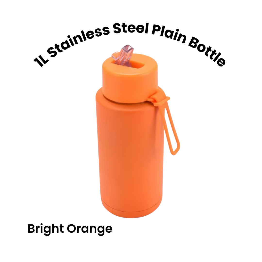 1L Stainless Steel Plain Bottle_7