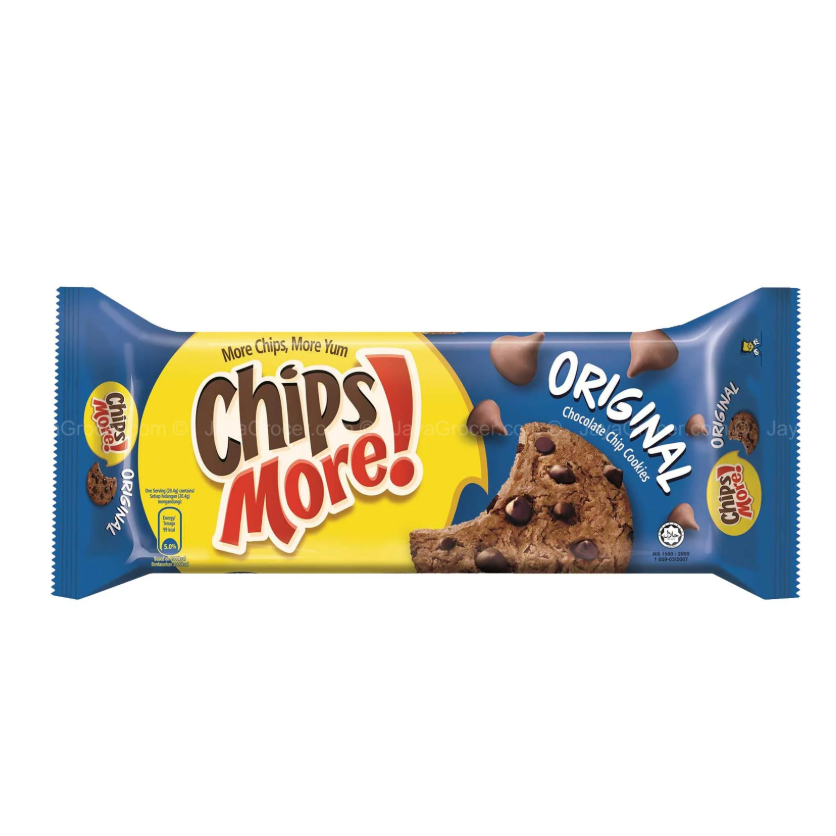 Chipsmore Regular Chocolate Chip Cookies 135g_0