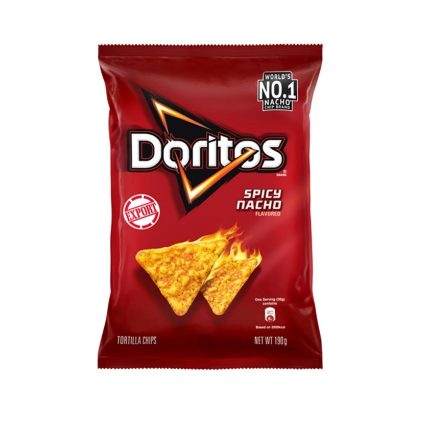Doritos Spicy Nacho Snack 190g _0