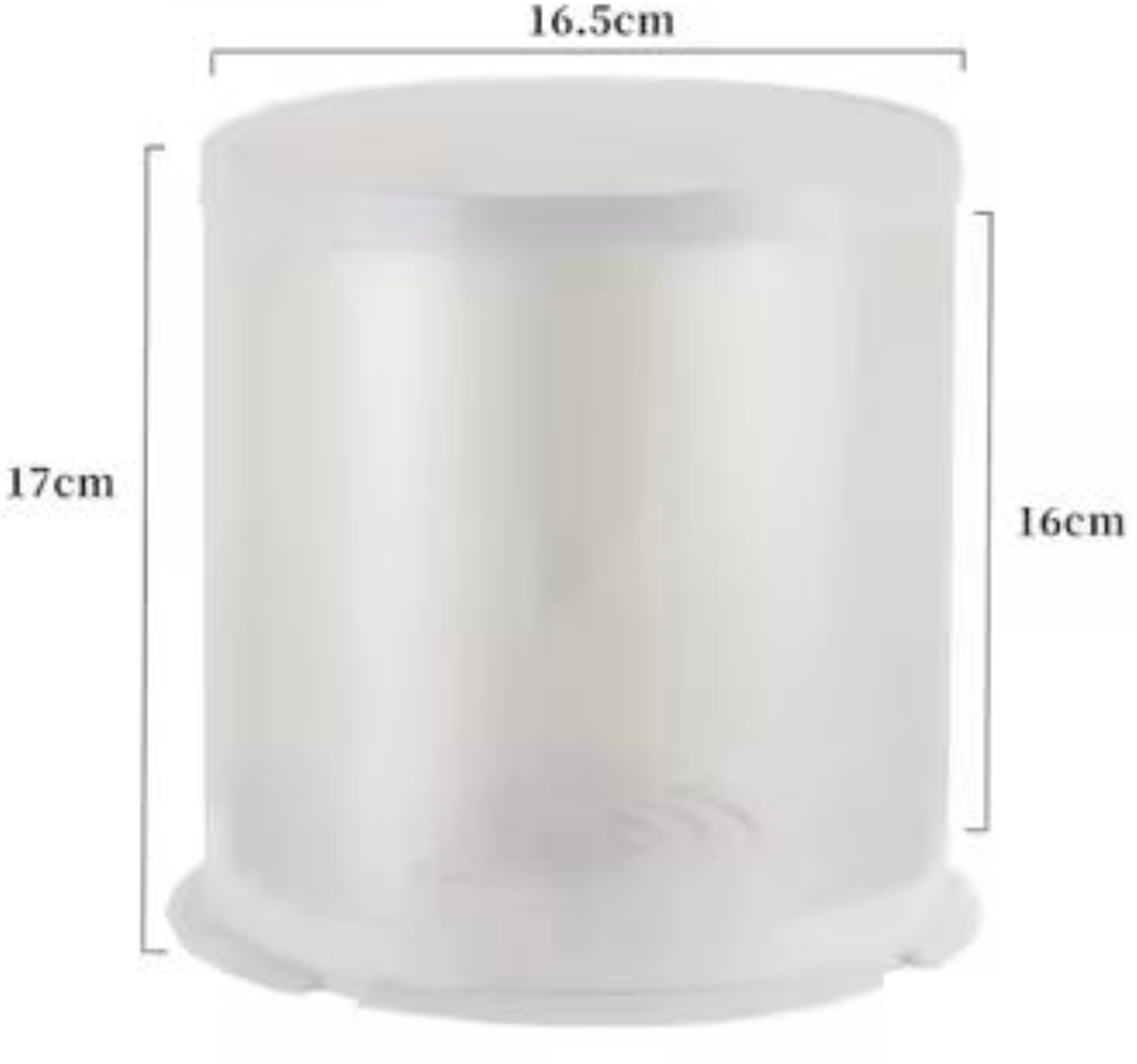 Round Clear Bento Box _1