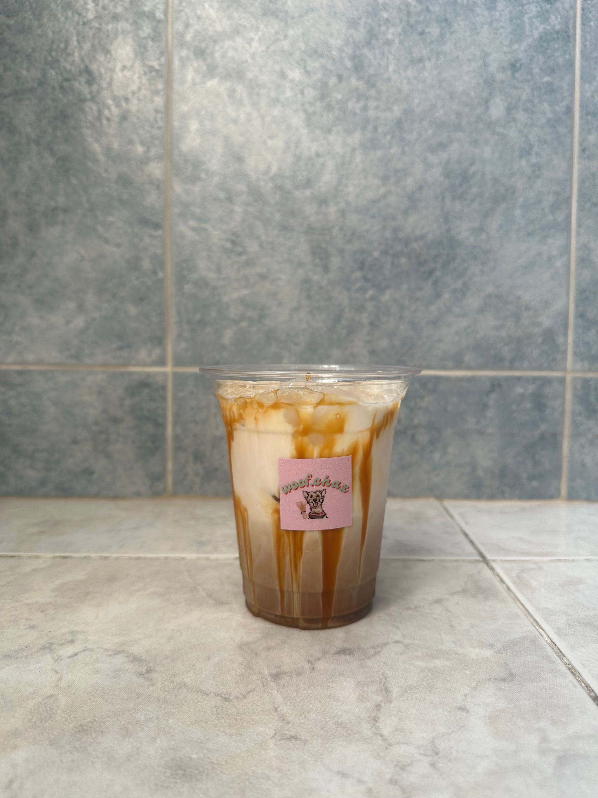 iced caramel latte _0
