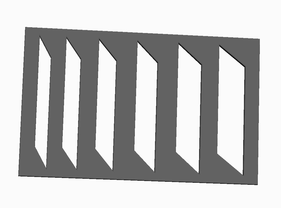 Universal 7 stencil Cookie Cutter    _0