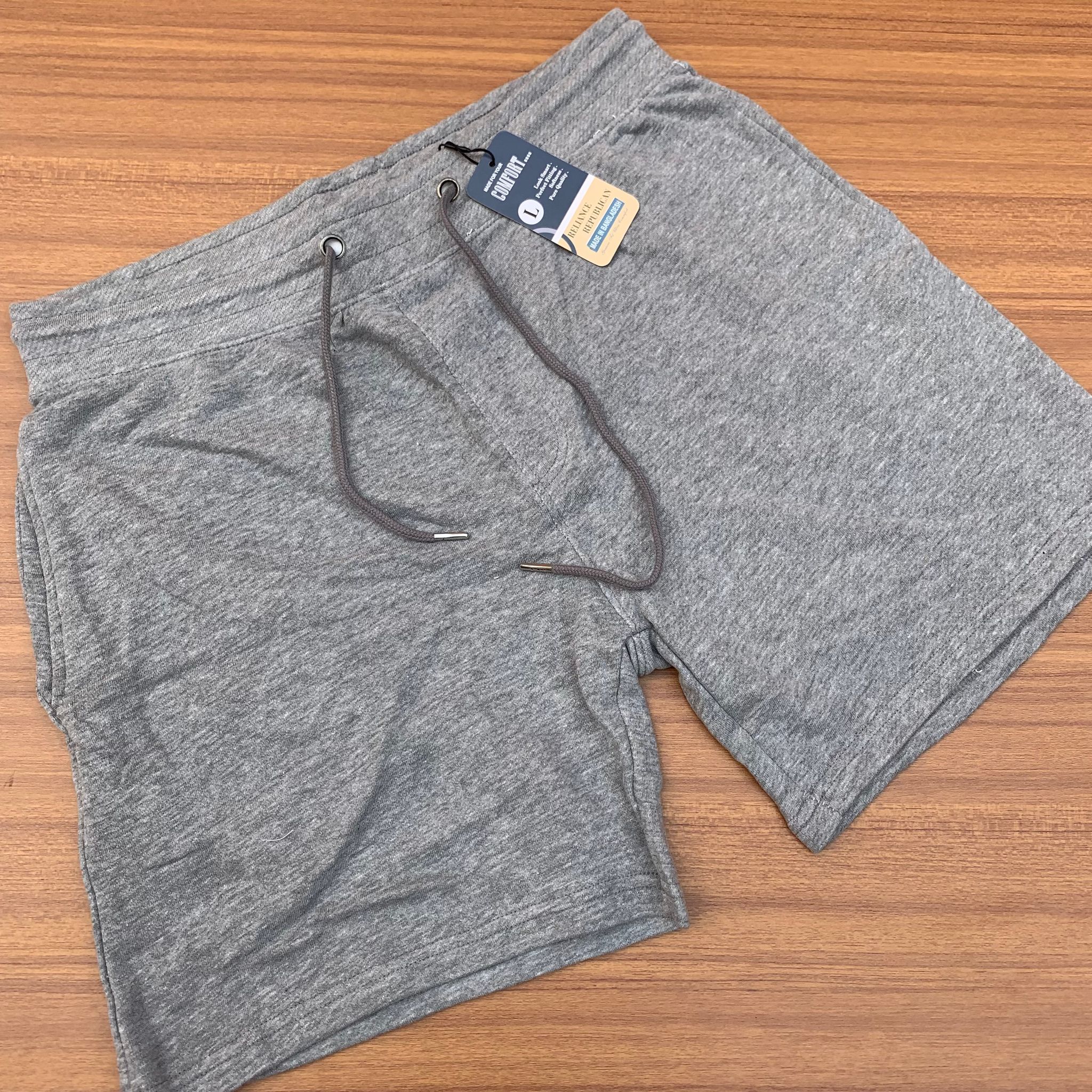 RELIANCE REPUBLICAN - SWEAT SHORT - MID GREY_0