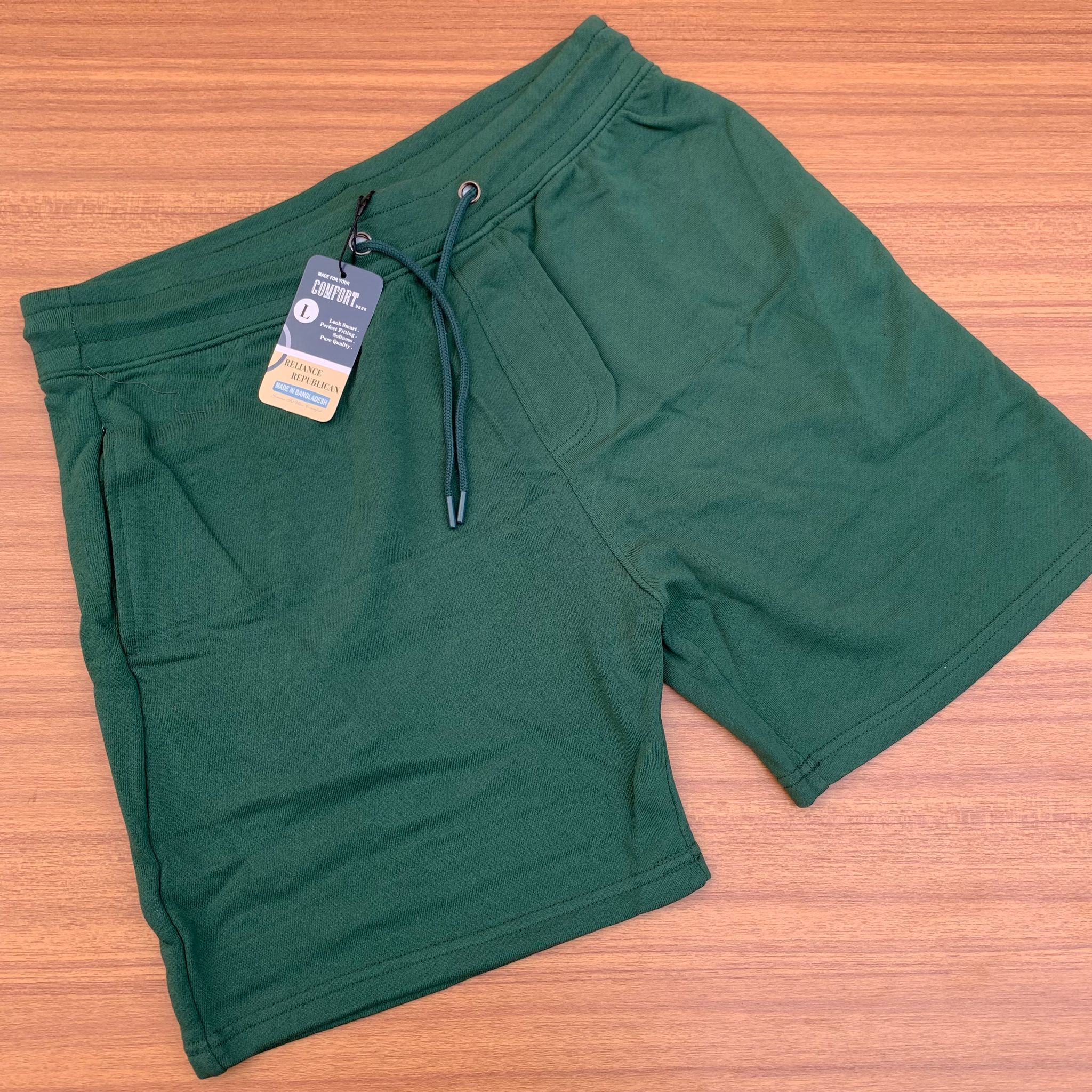 RELIANCE REPUBLICAN - SWEAT SHORT - DEEP GREEN_0