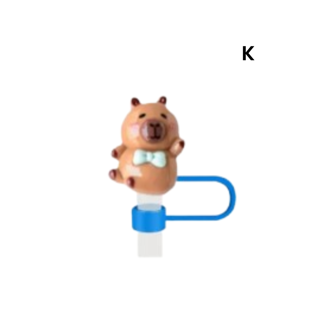 Straw Cover - Resin Capybara_11