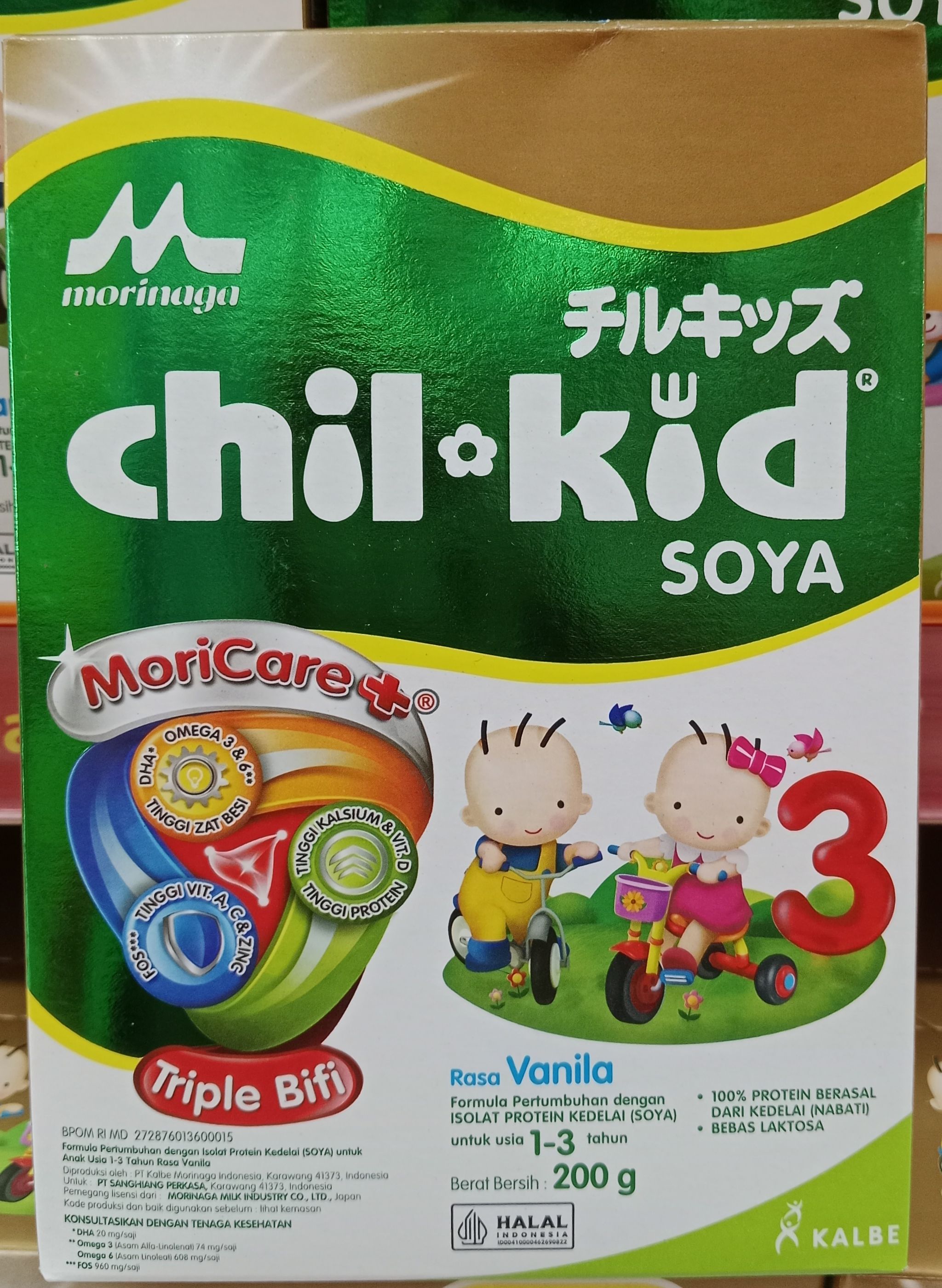 CHIL KID SOYA 3+ VANILLA 200G /24_0