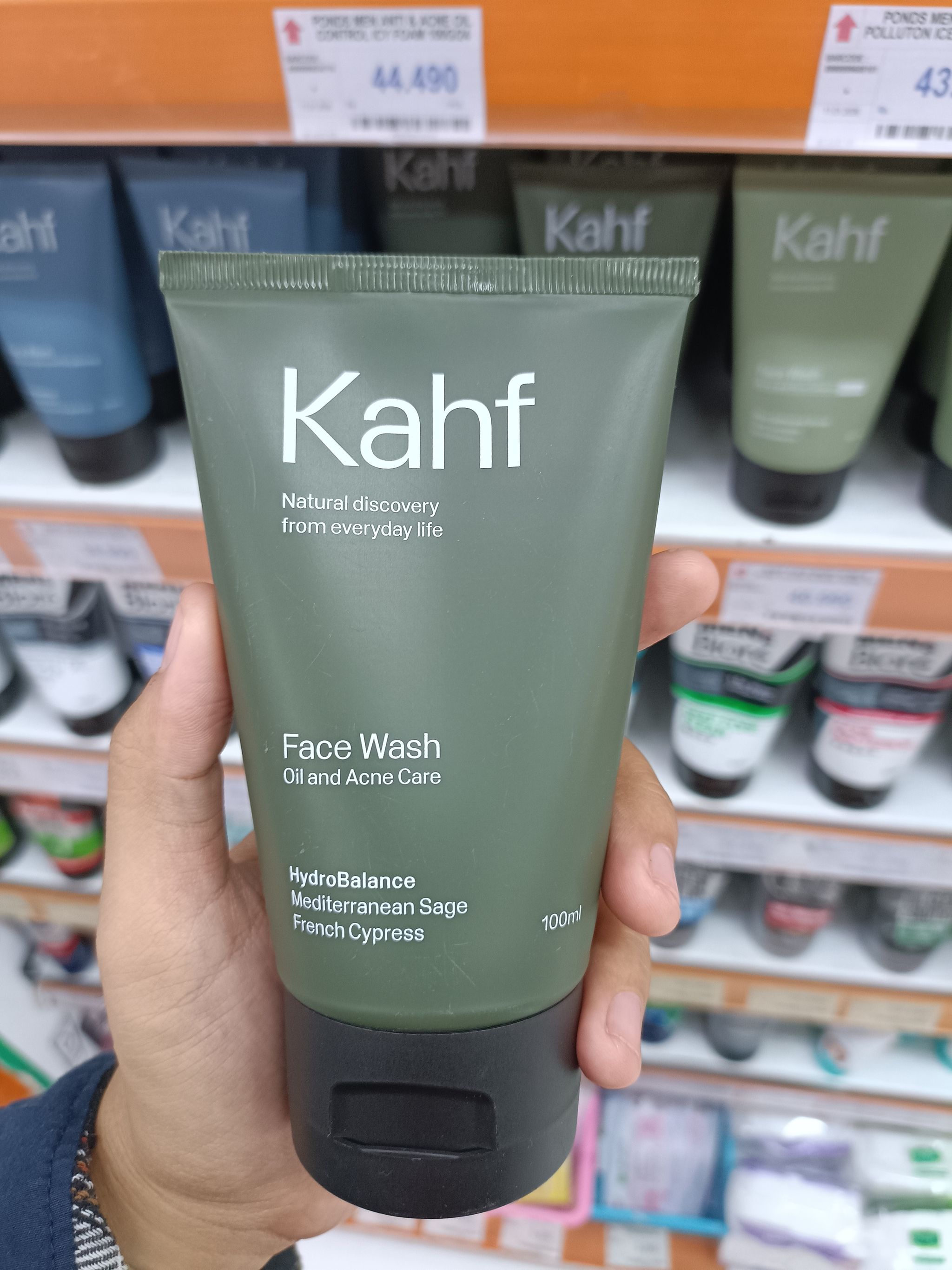 KAHF OIL & ACNE CARE FACE WASH 100ML/15_0