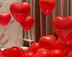 93 BALOON HEART 2PcsX 10inch _1