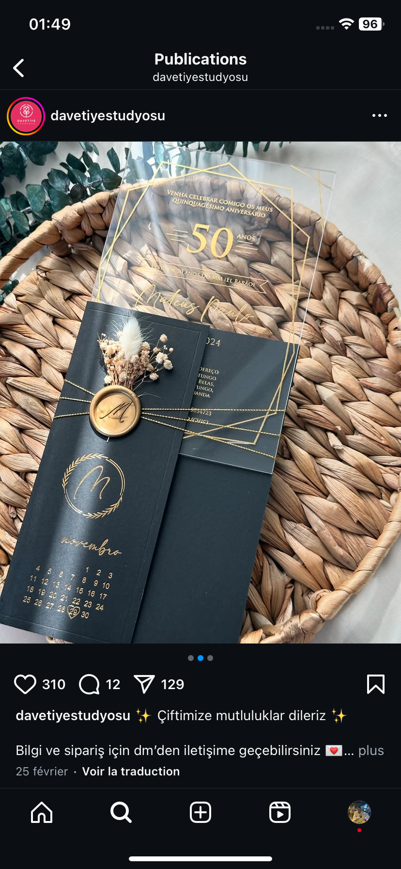 Invitations en Acrylique  _1