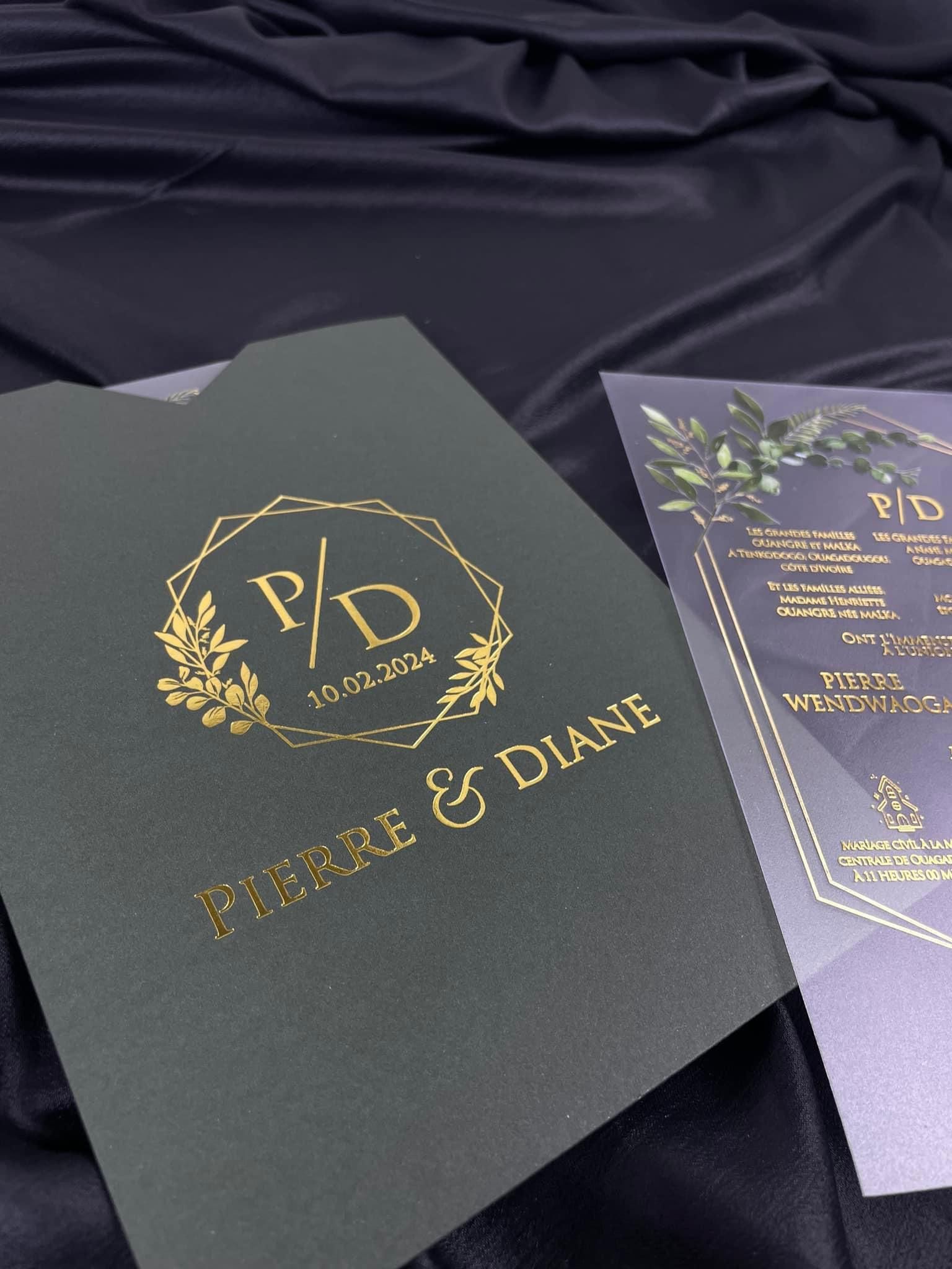 Invitations en Acrylique _1