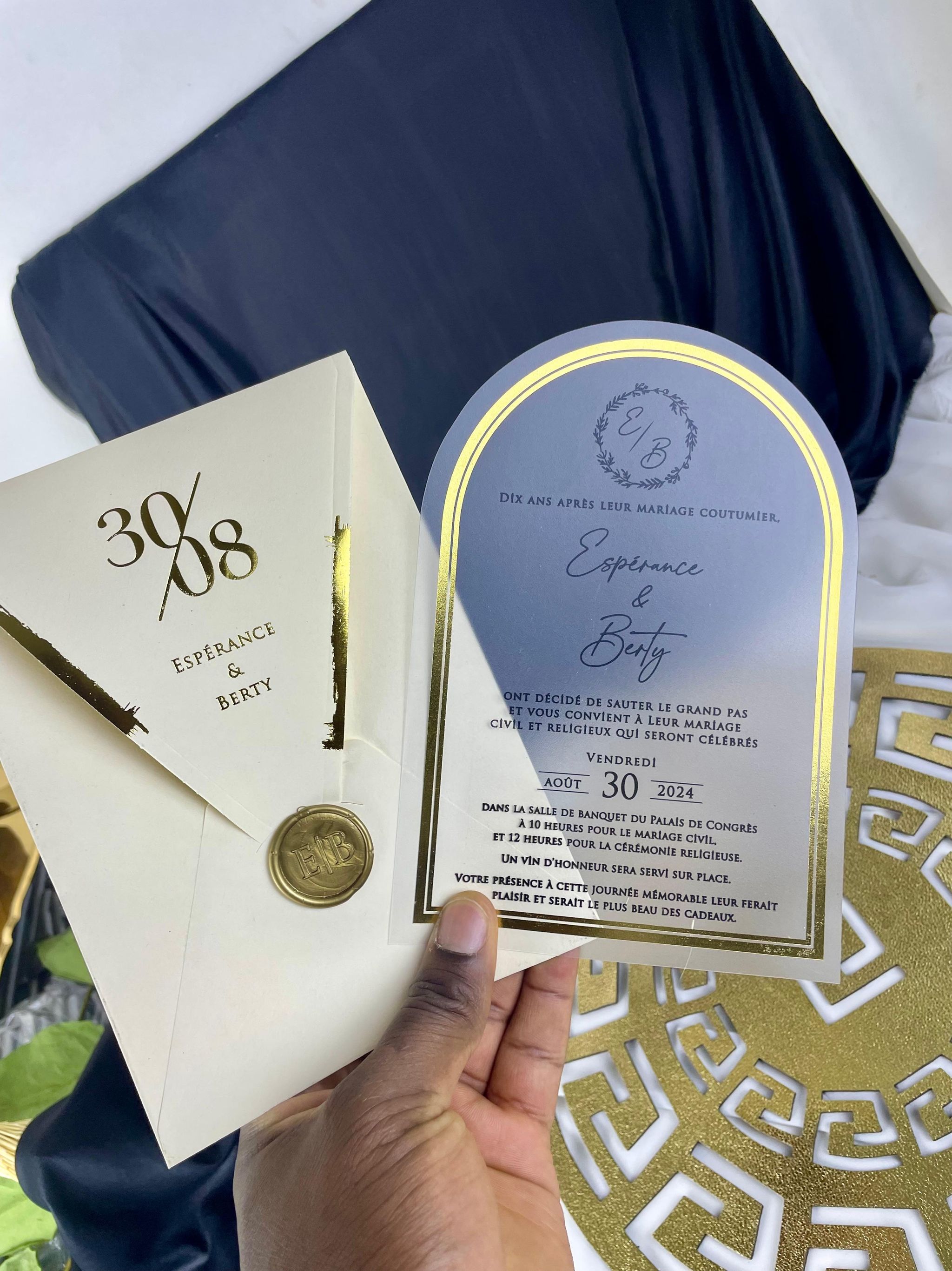 Invitations en Acrylique  _0