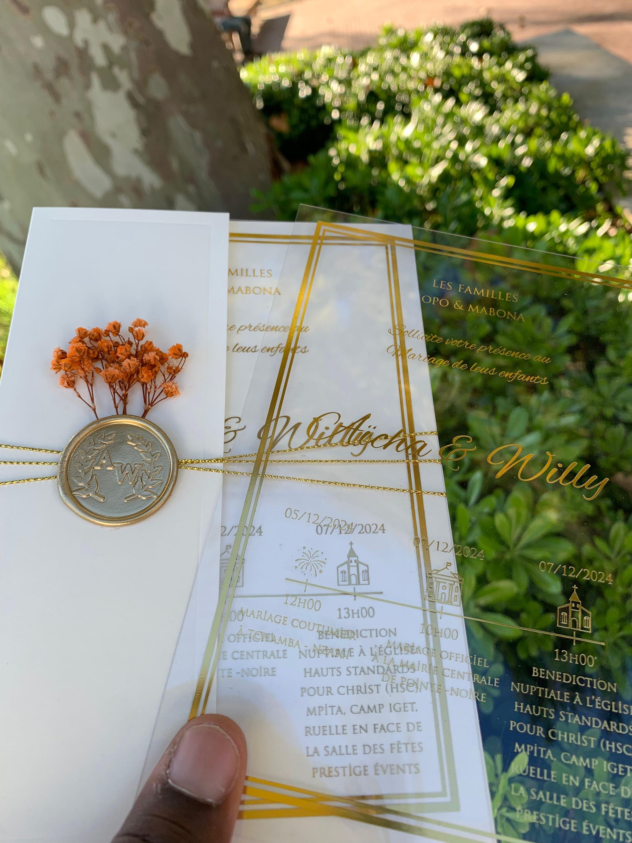 Invitations en Acrylique   _0