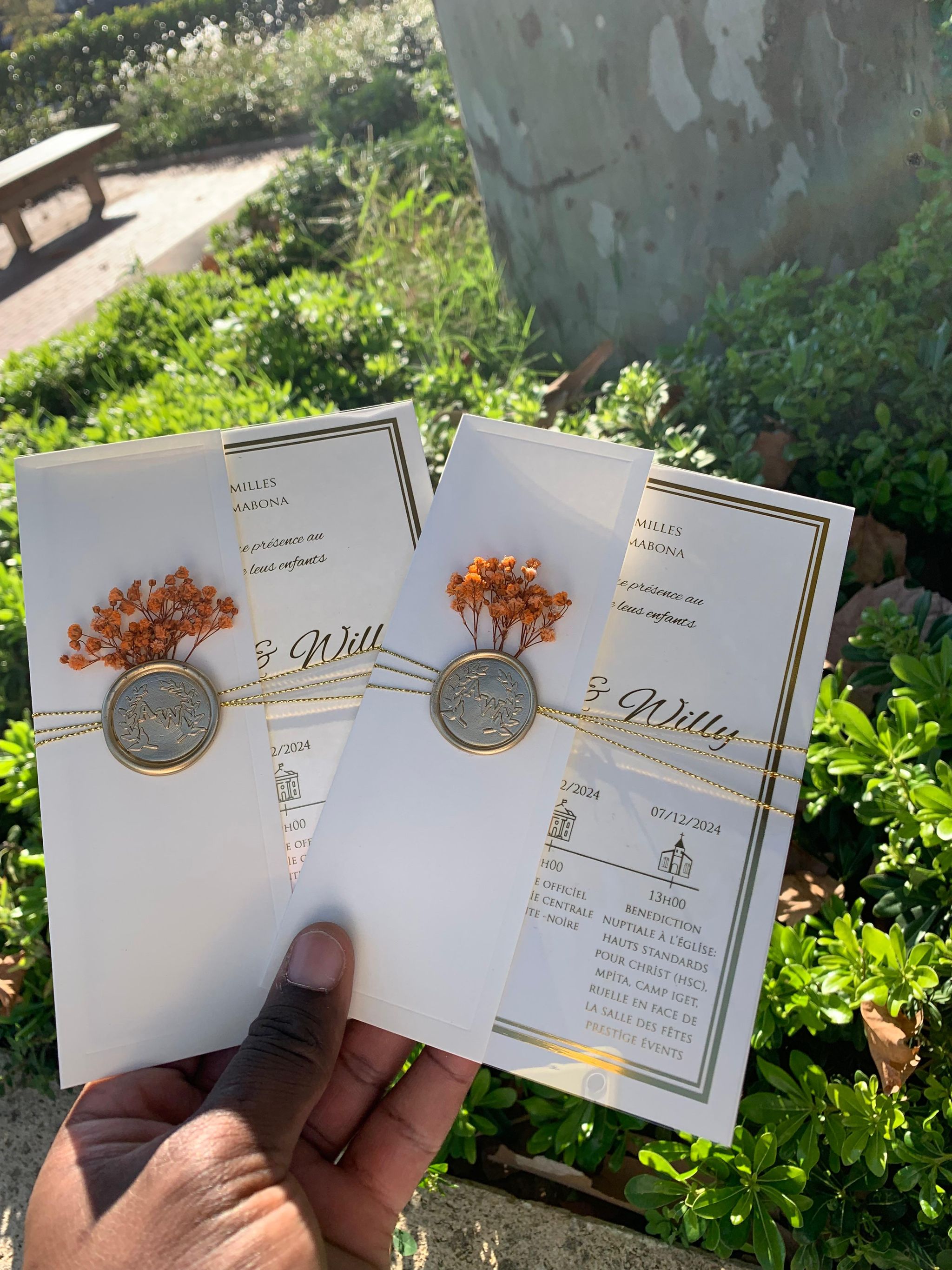 Invitations en Acrylique   _1