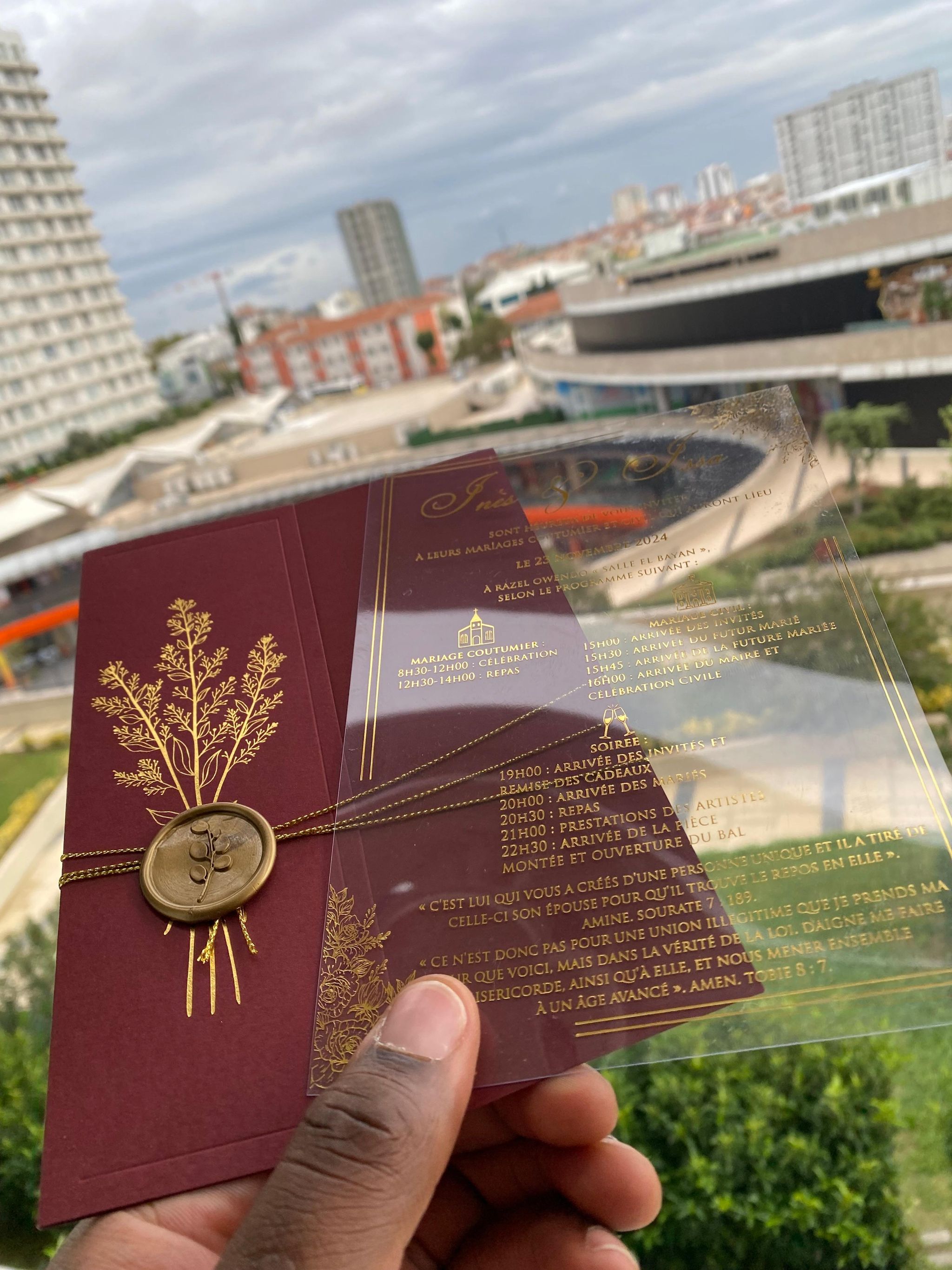 Invitations en Acrylique  _2