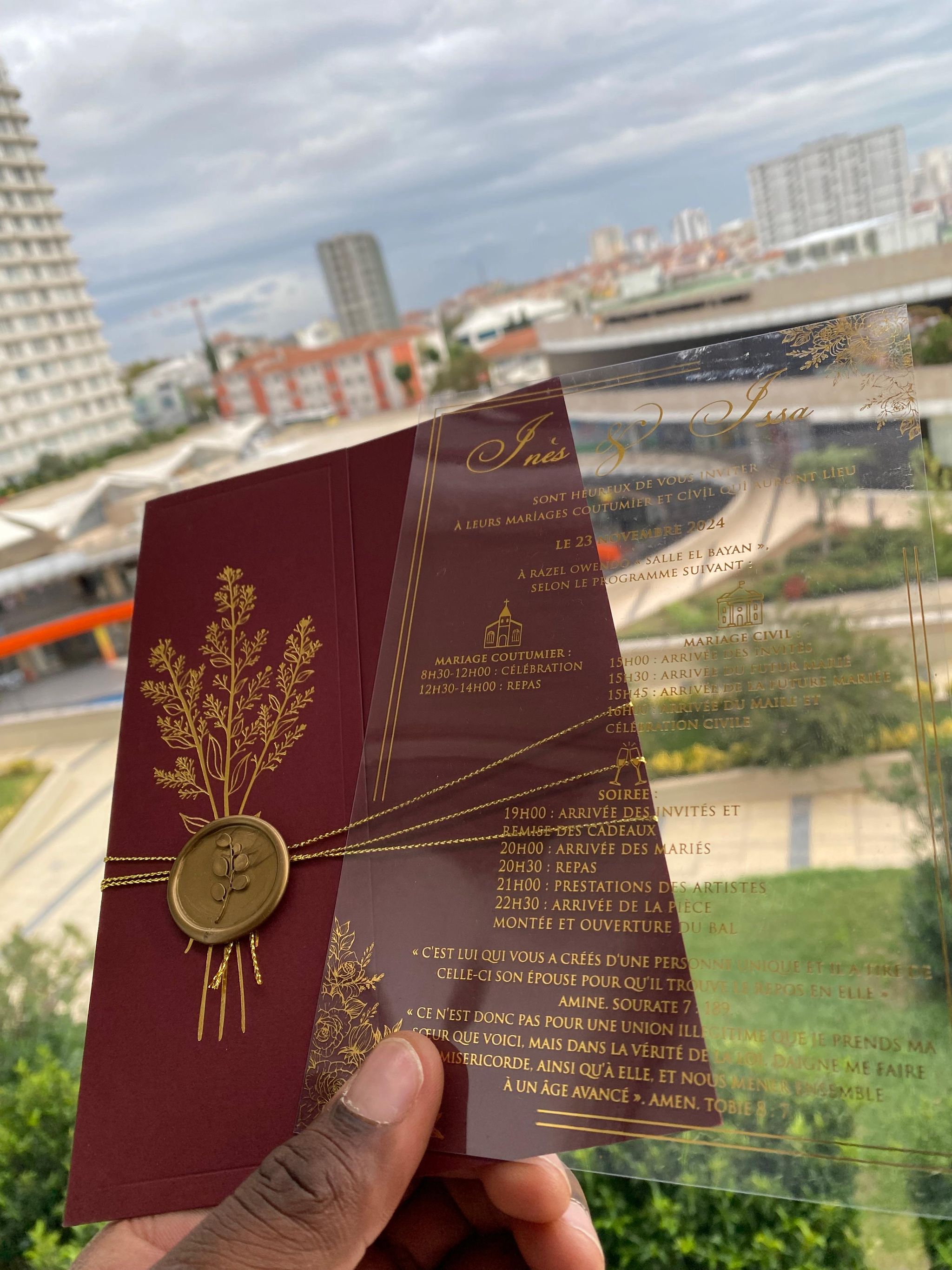 Invitations en Acrylique  _3