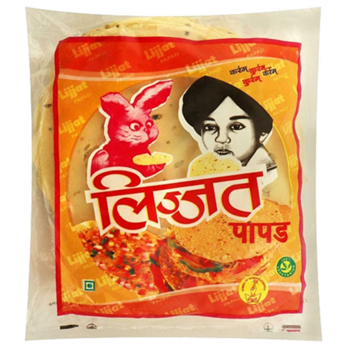 Lijat Garlic Papad 200g_0