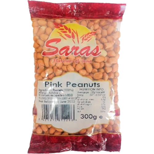 Saras Pink Peanuts 300g_0