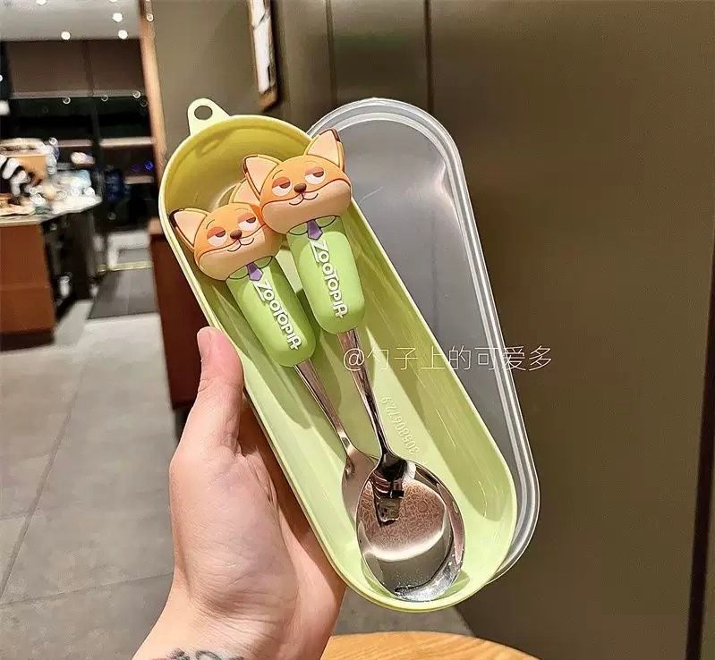 Cartoon cutleries set_2