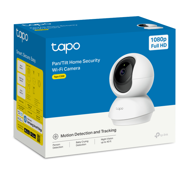TP-Link Tapo C200 Pan/tilt Home Security Wi-Fi Camera _1