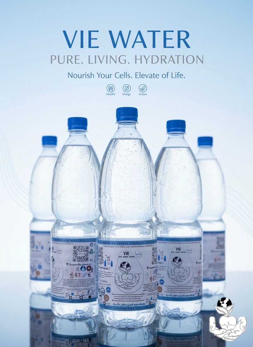 VIE Water! Eau de Vie Naturelle à Faible Minéralisation. 1500 Ml (Subventionnée par VIE Foundation)_0