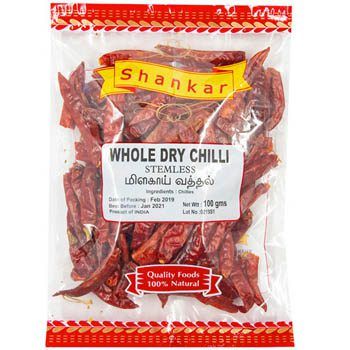 Shankar Whole Dry Chilly 100g_0
