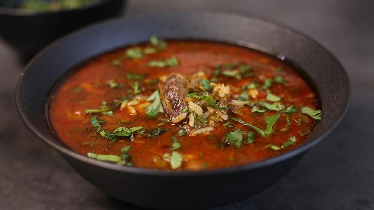 Борщ с томленой говядиной_0