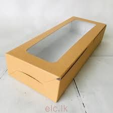 362 BROWNIE BOX WITH WINDOW - 12 PIECES IVORY _1