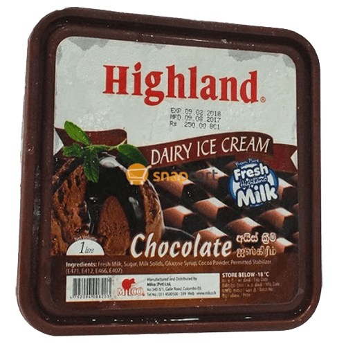 1073 HIGHLAND ICE CREAM CHOCOLATE 1LTR _0