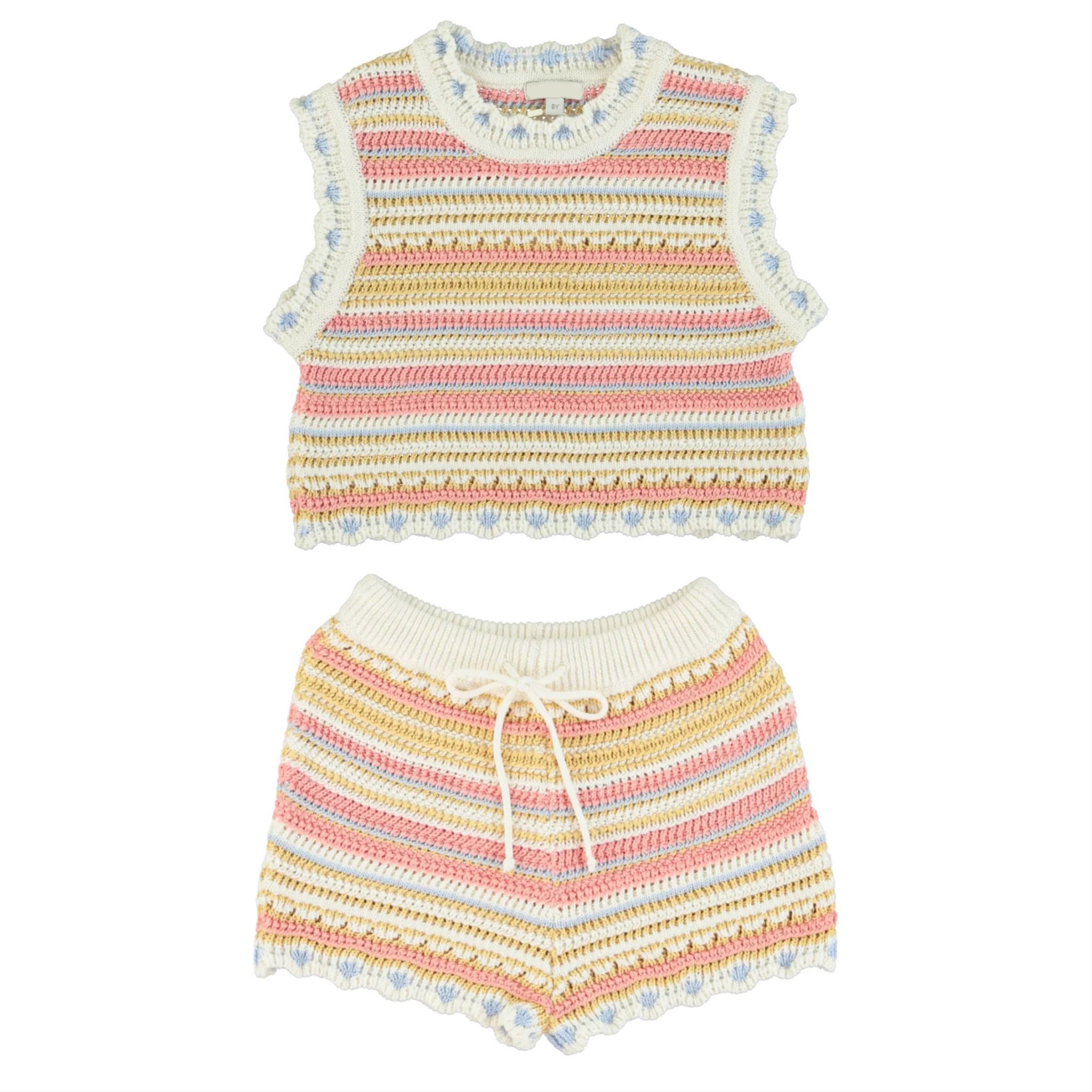 Lapis Cotton Knit Set (Girl)_0