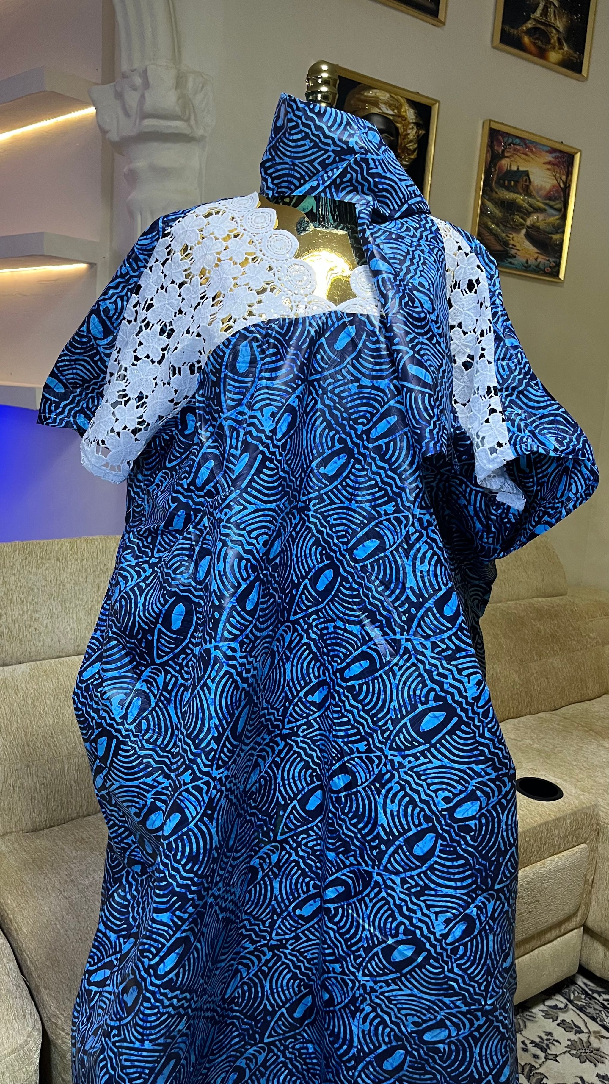 Blue - Batik Style Print_2