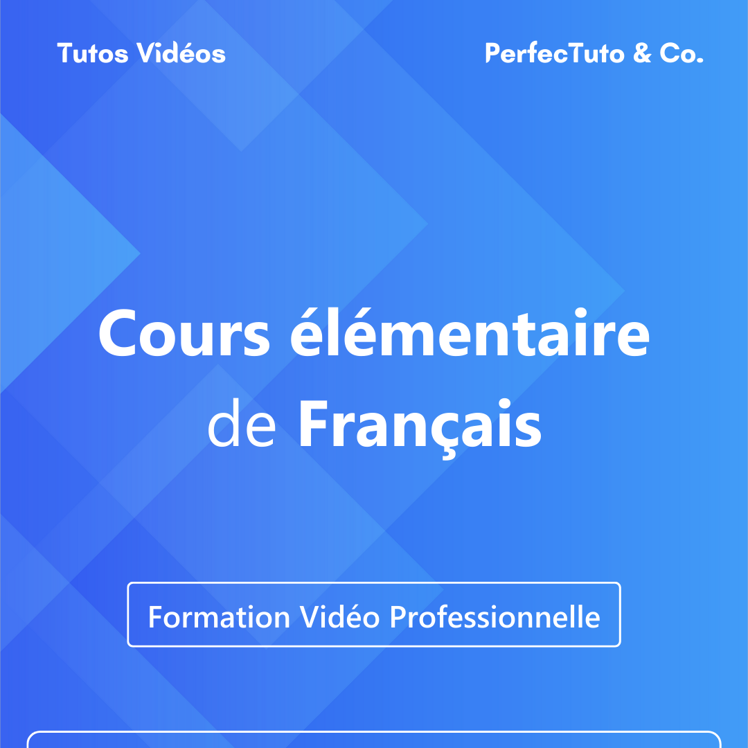 Cours élémentaire de Français_0