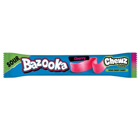 Bazooka chew bar cherry 14g_0