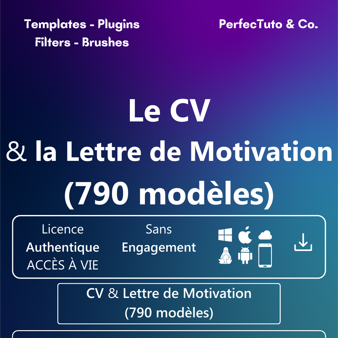 Le CV & la Lettre de Motivation (790 modèles)_1