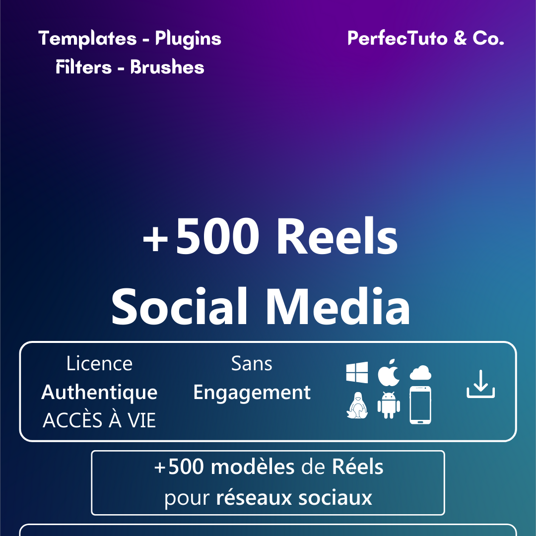 +500 modèles de Reels pour réseaux sociaux_1