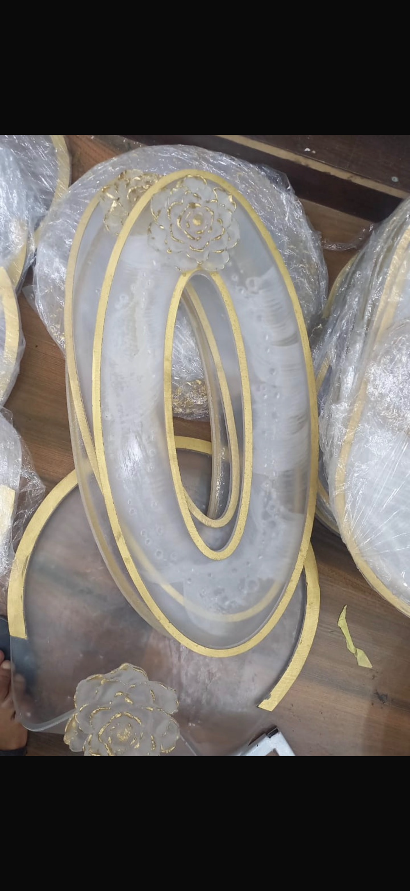 صينية ريزن مسطح مفرغ_0