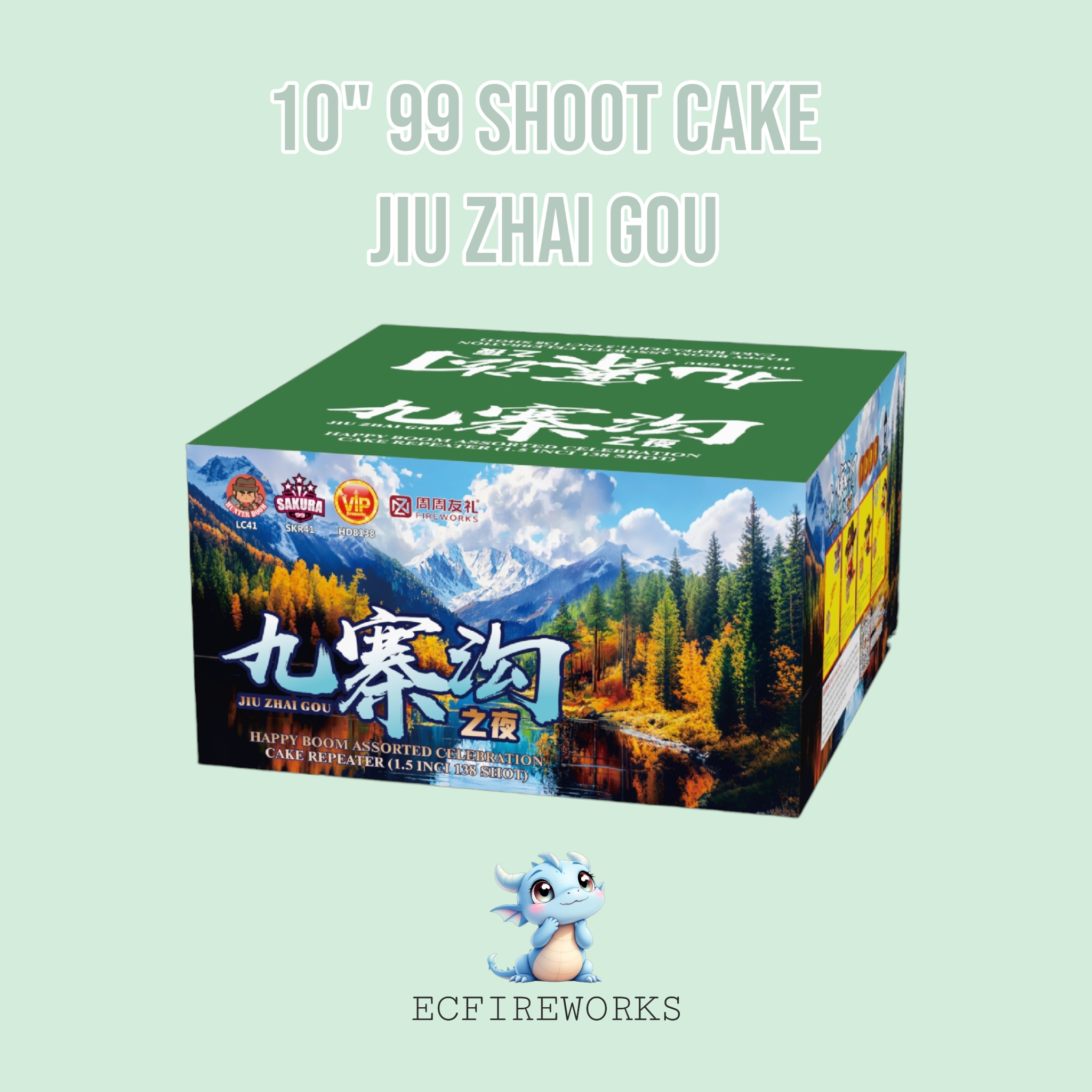 10" 99 SHOOT CAKE - JIU ZHAI GOU_0