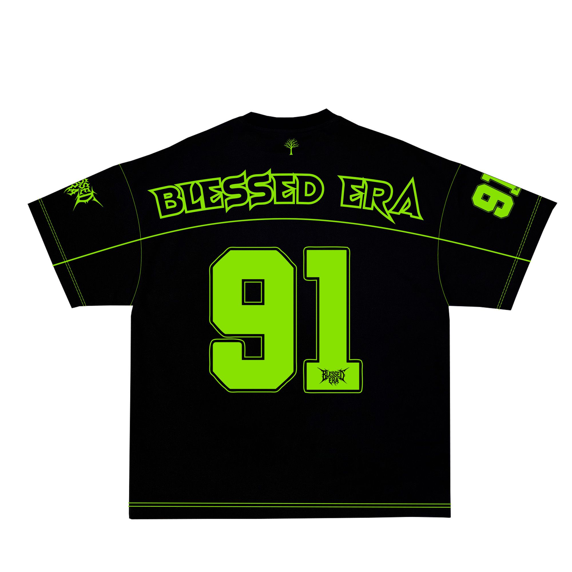 BLESSED ERA JERSEY TEE(green)_0