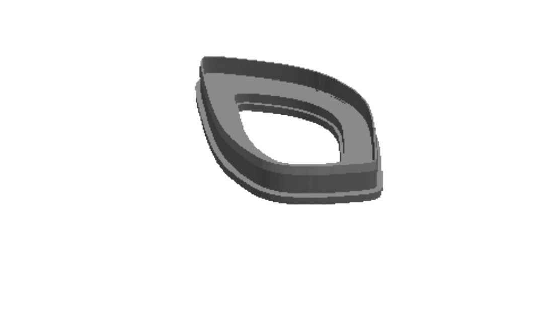 Leaf 10 outline Cookie Cutter        _0