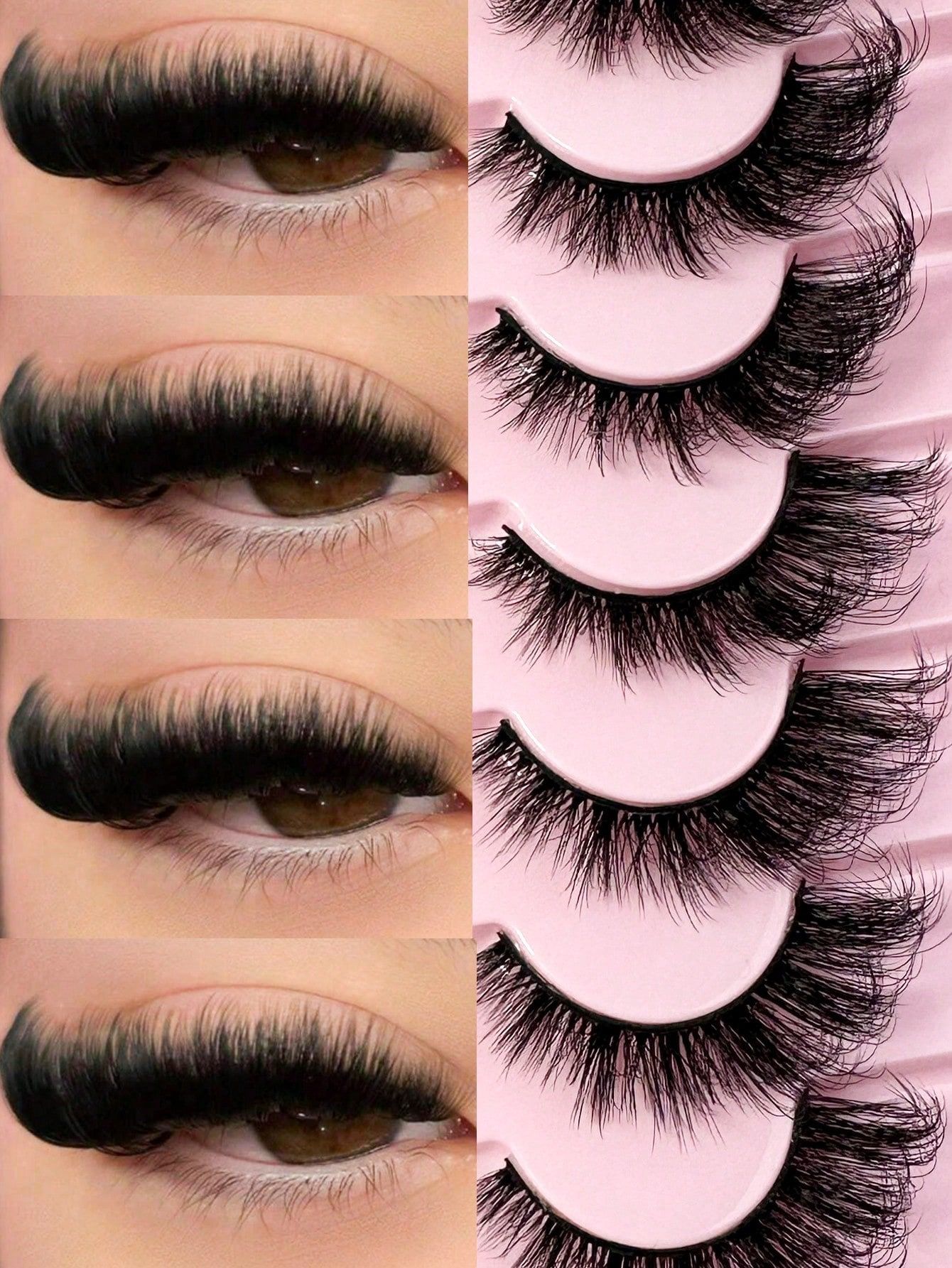 Faux cils œil-de-chat _0