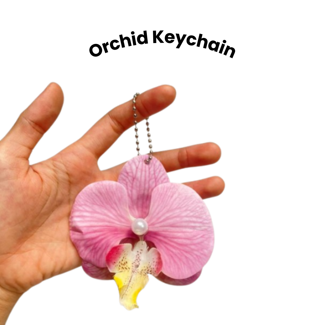 Orchid Keychain_0