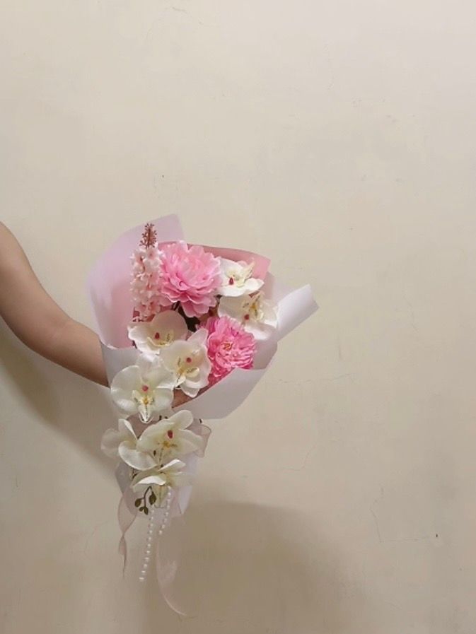 Pinky Artificial Bouquet_1
