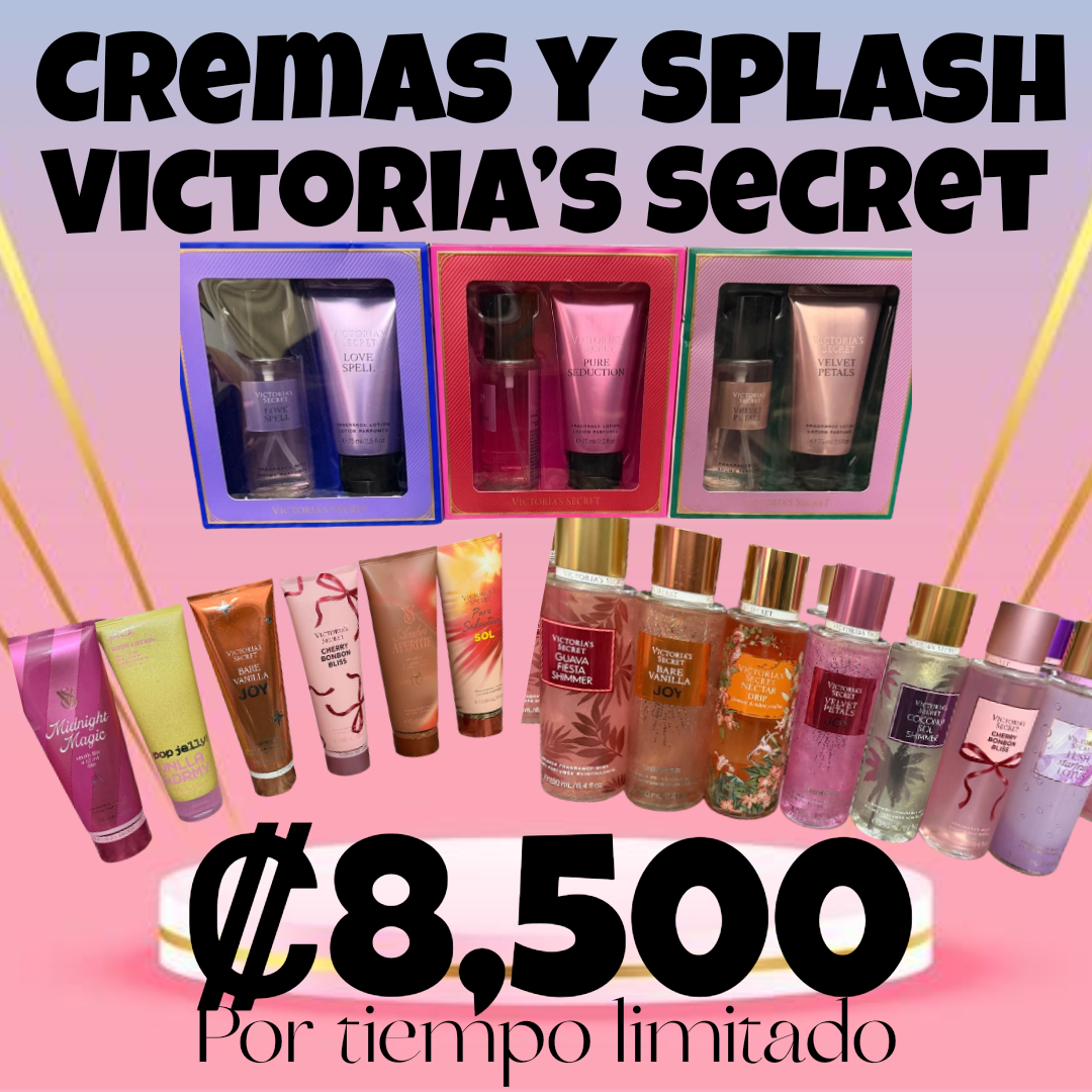 Splash VS, Cremas y Set_0