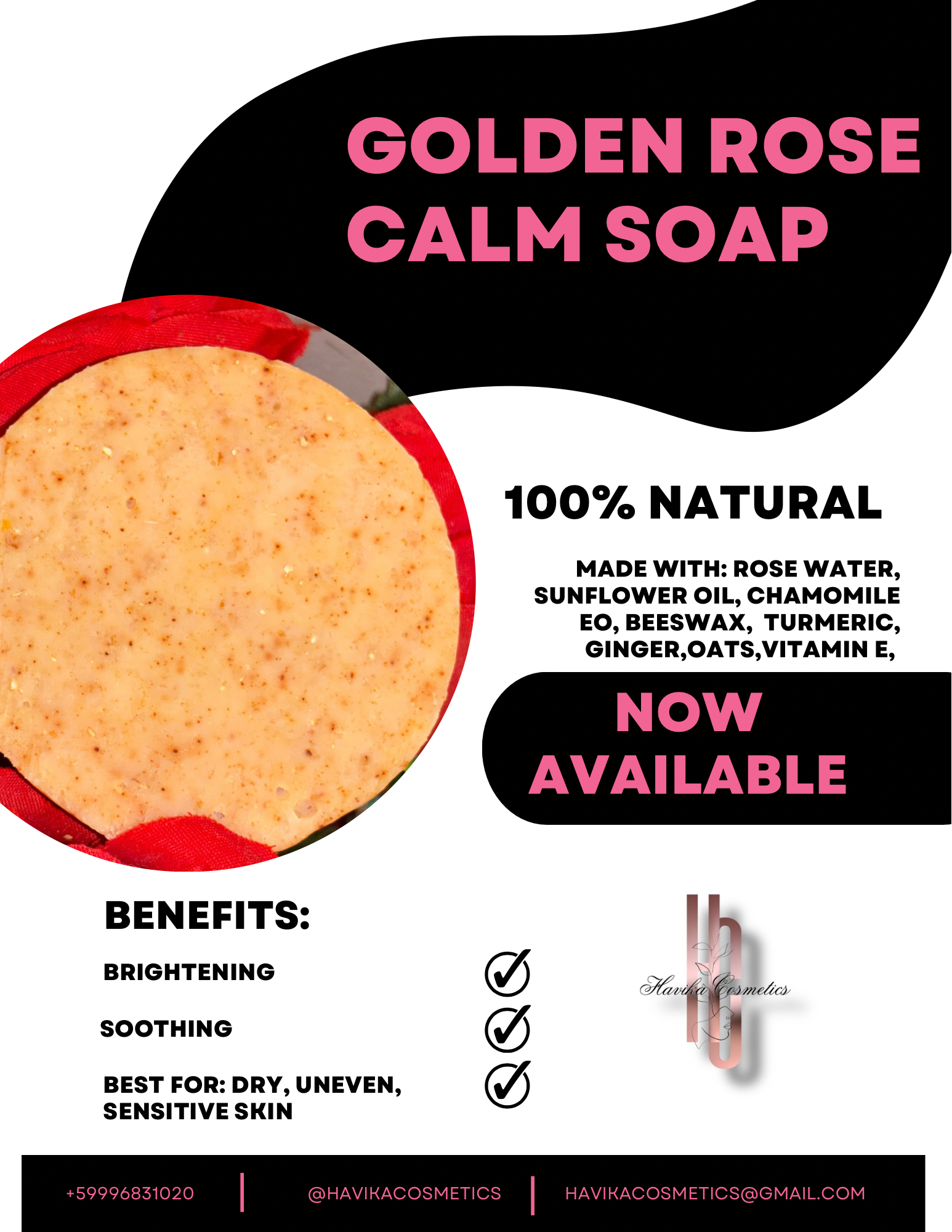 Golden Rose Calm Soap_0