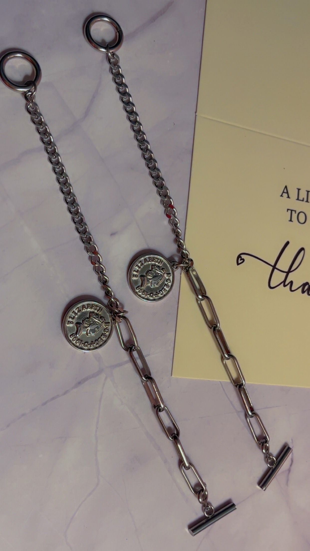 Coin Charm Bracelet (Gold & Silver)_5