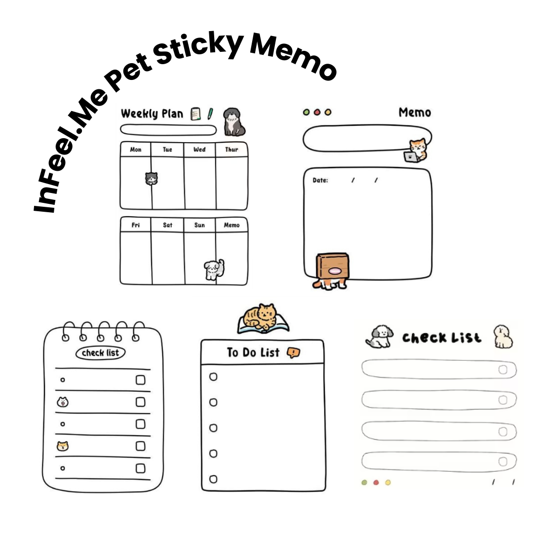 InFeel.Me Pet Sticky Memo_1