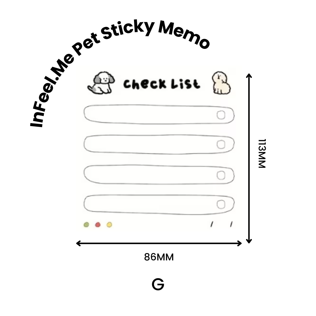 InFeel.Me Pet Sticky Memo_8