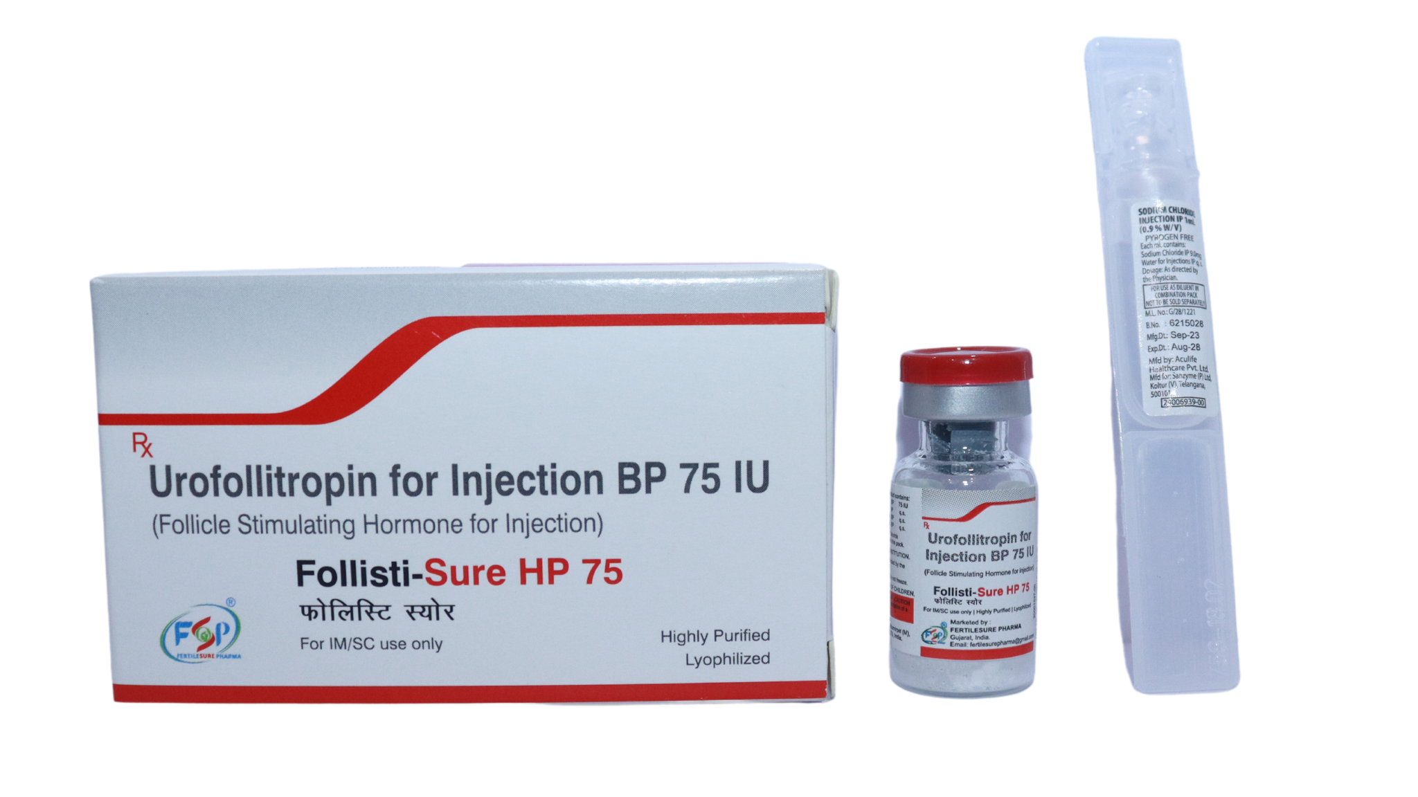 Urofollitropin Injection B.P. 75 IU_0