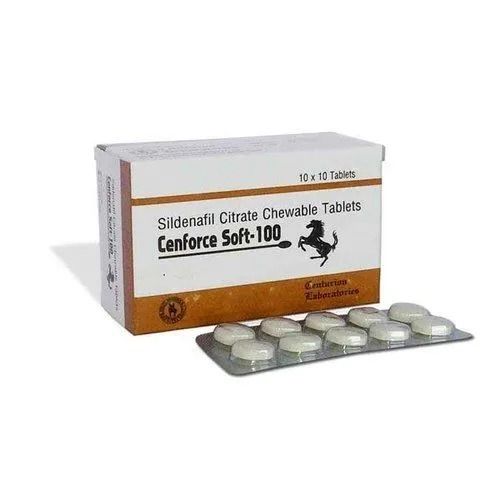 Cenforce - Sildenafil Citrate Chewable 100mg Tablet- viagra_0