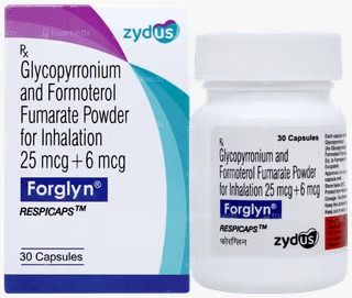 Glycopyrronium 25 mcg + Formoterol Fumarate Dihydrate 6mcg_0